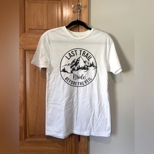 Last trail before the veil shirt. Size small.